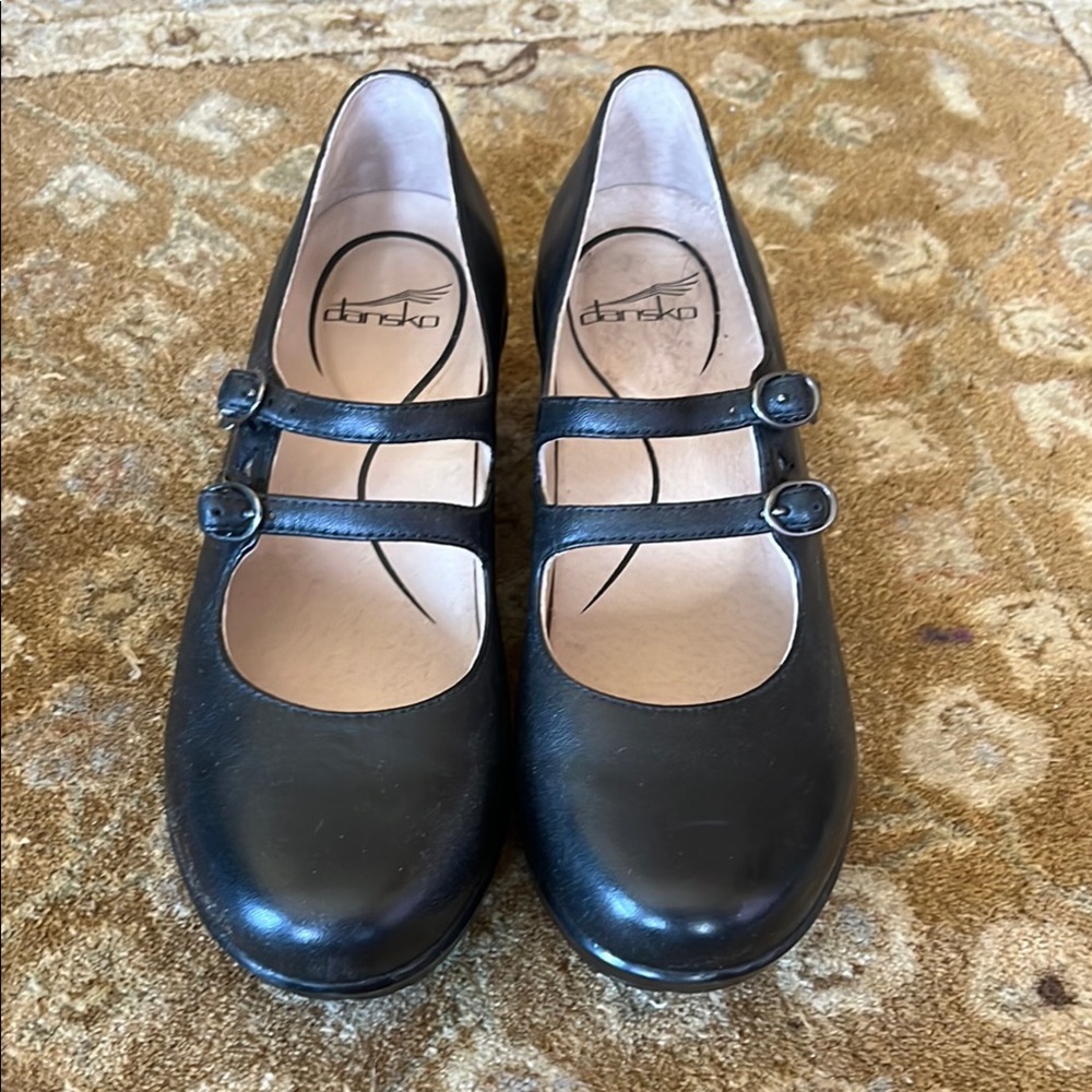 Dansko Black Mary Jane Shoes
